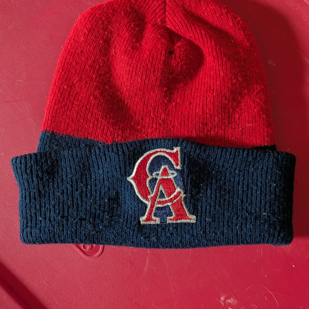 California Angels Beanie Old Logo Vintage '90s